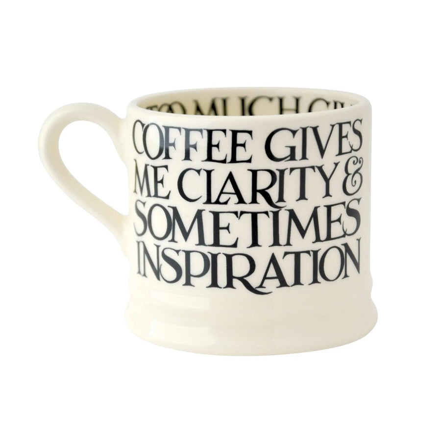 Black Toast All Over Small Mug