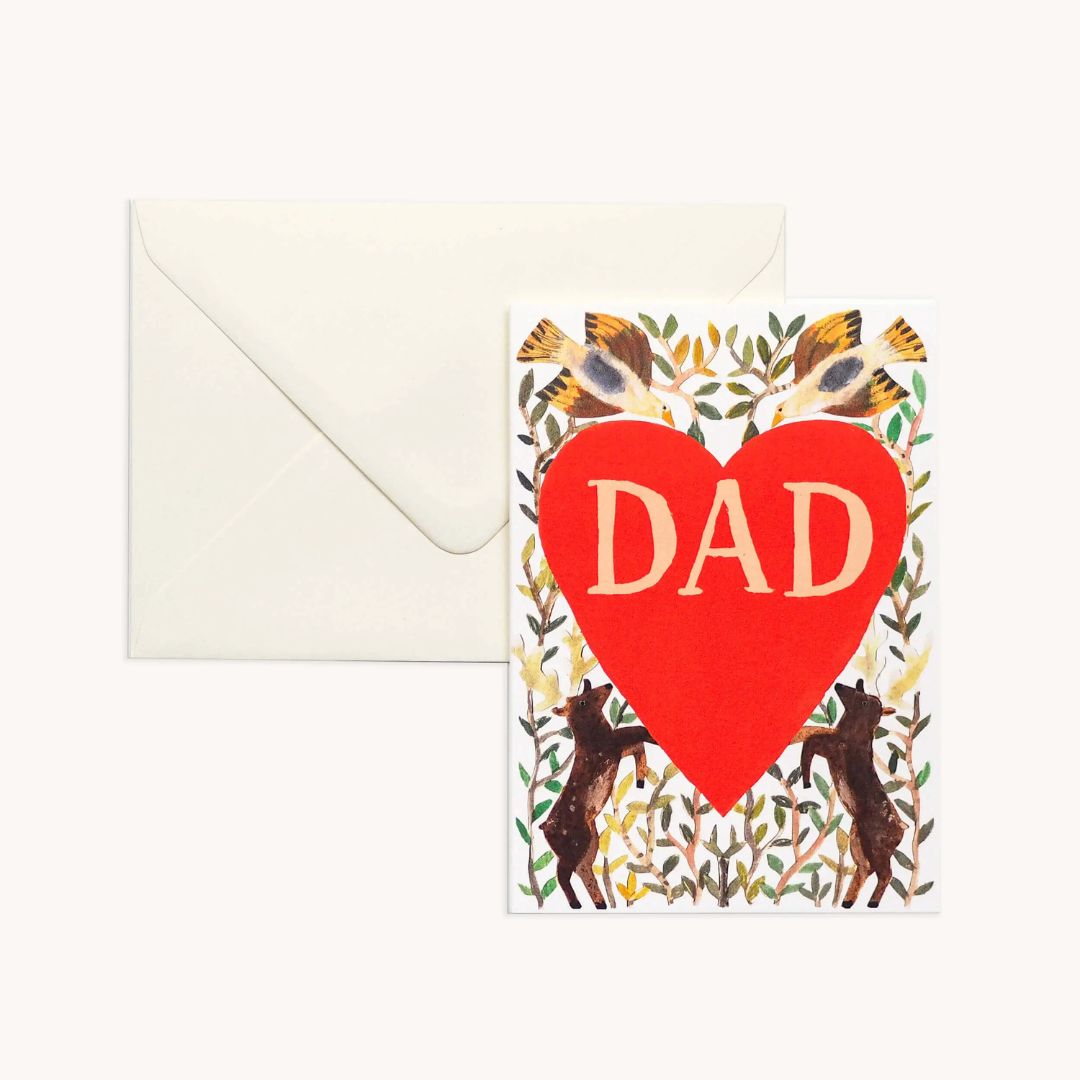Dad Heart Greeting Card