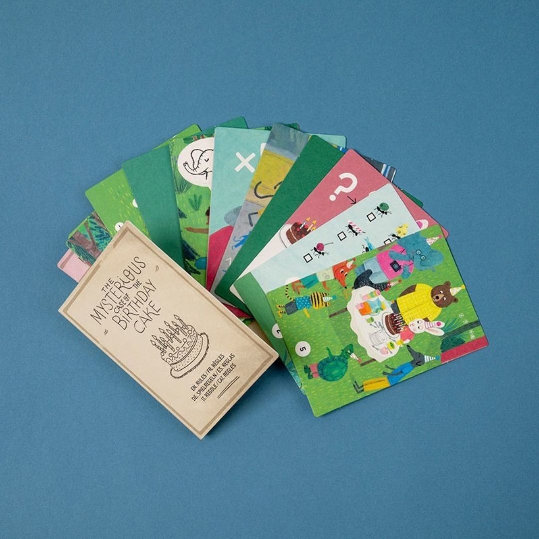 The Mysterious Case of the Birthday Cake Puzzle and Detective Game