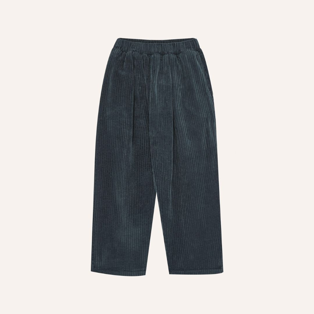 Grey Corduroy Trousers - Parkette.