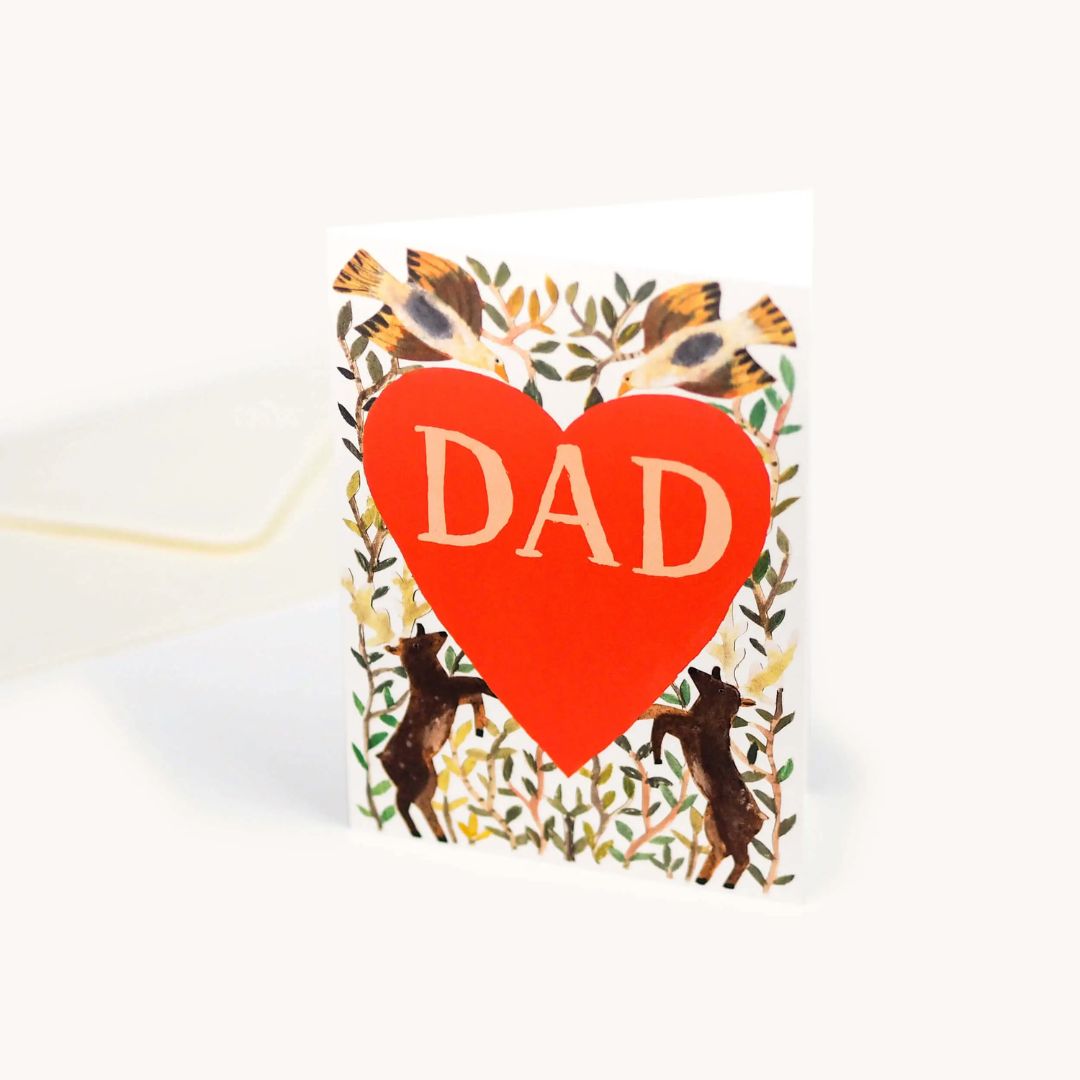 Dad Heart Greeting Card