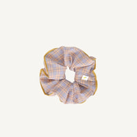 Tartan Scrunchie - Sunrise + Sky