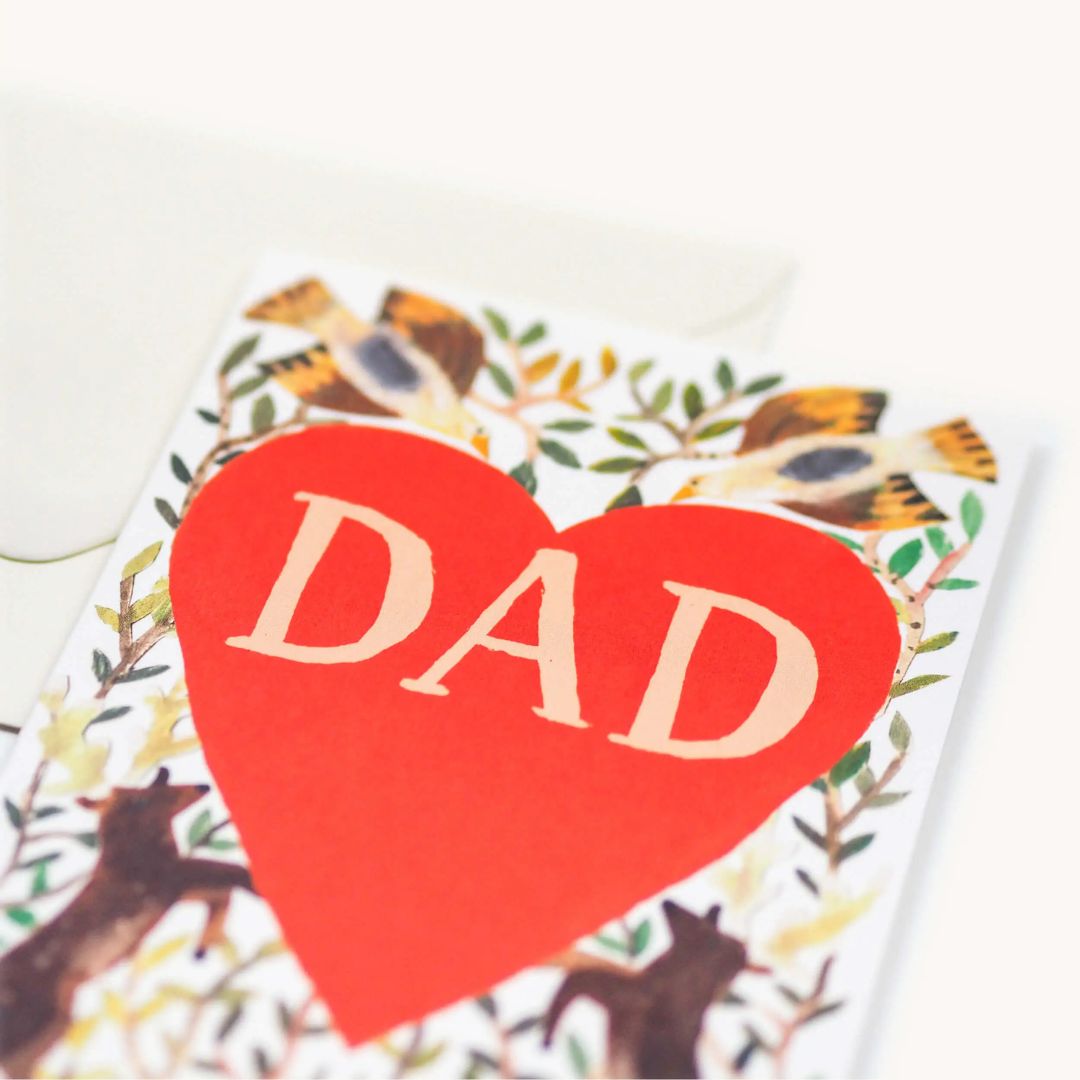 Dad Heart Greeting Card