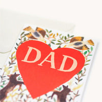 Dad Heart Greeting Card