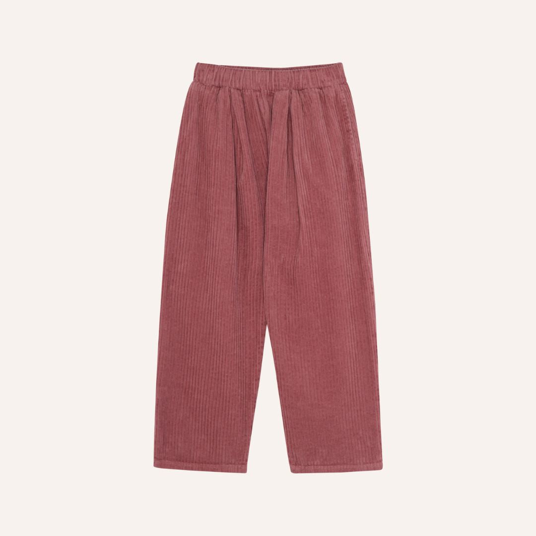 Purple Corduroy Trousers - Parkette.