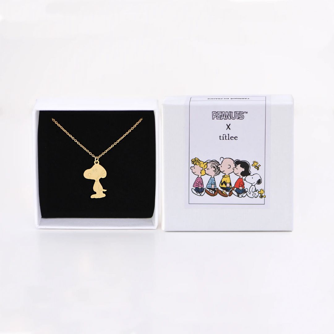 Titlee x Snoopy and the Peanuts Gang Snoopy Necklace