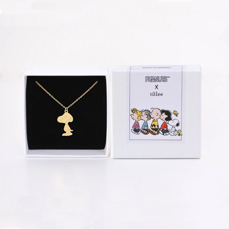 Titlee x Snoopy and the Peanuts Gang Snoopy Necklace
