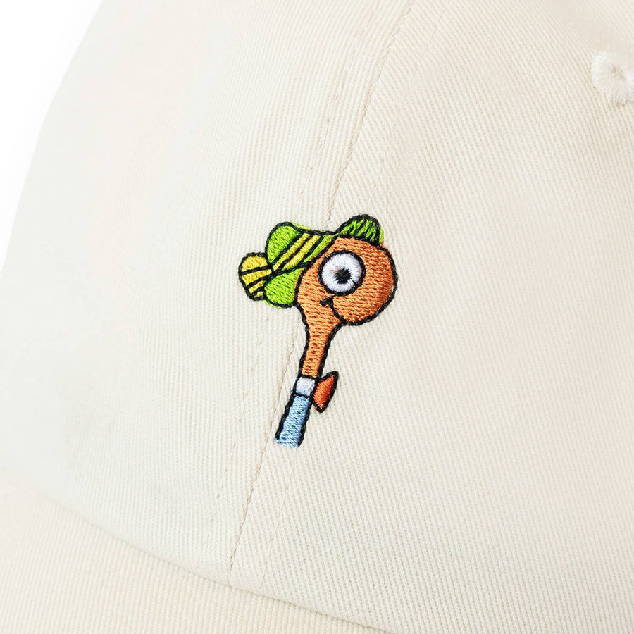 3P4 x Richard Scarry® - Lowly Worm Dad Hat (Ivory) - Parkette.