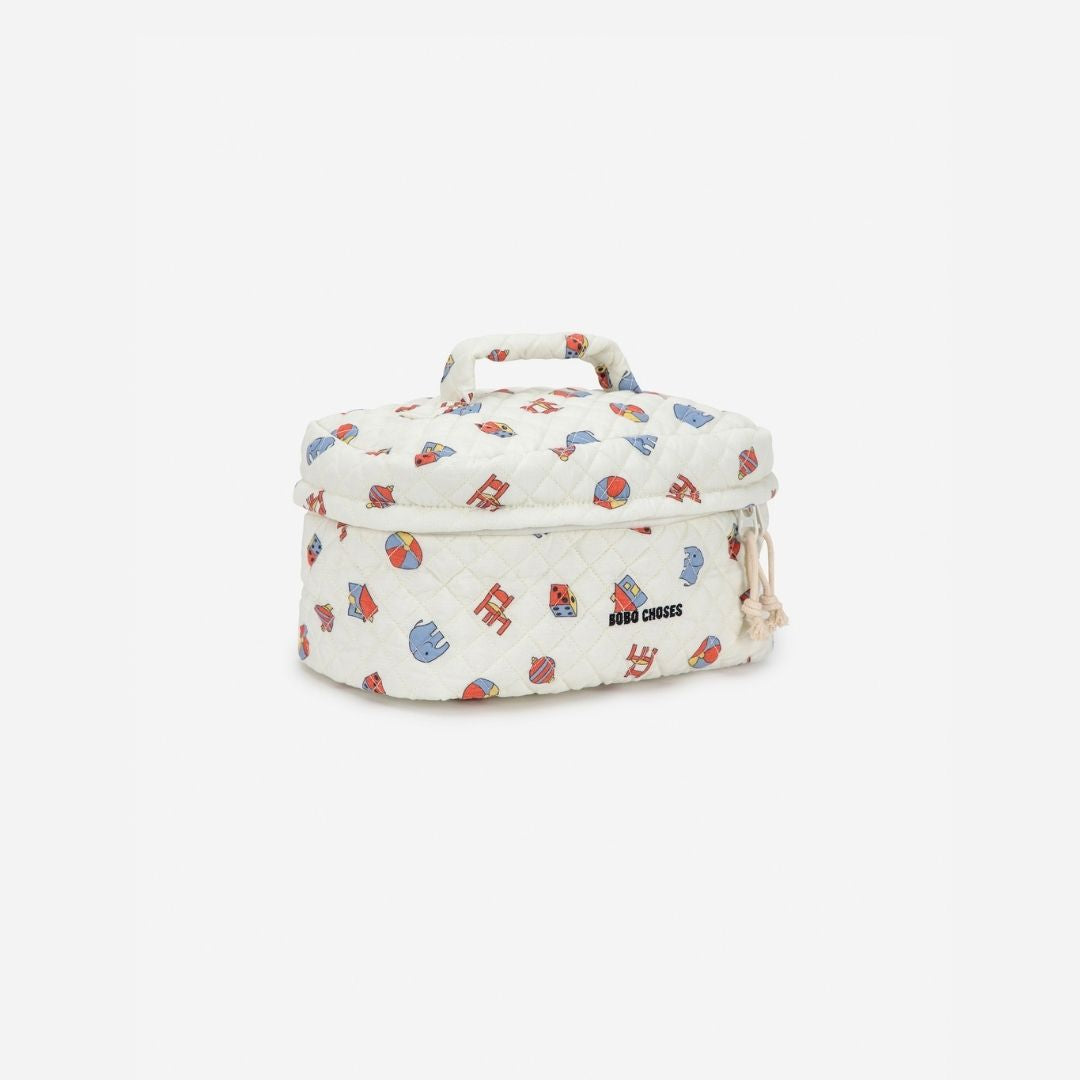 Toys All Over Quilted Pouch - Parkette.
