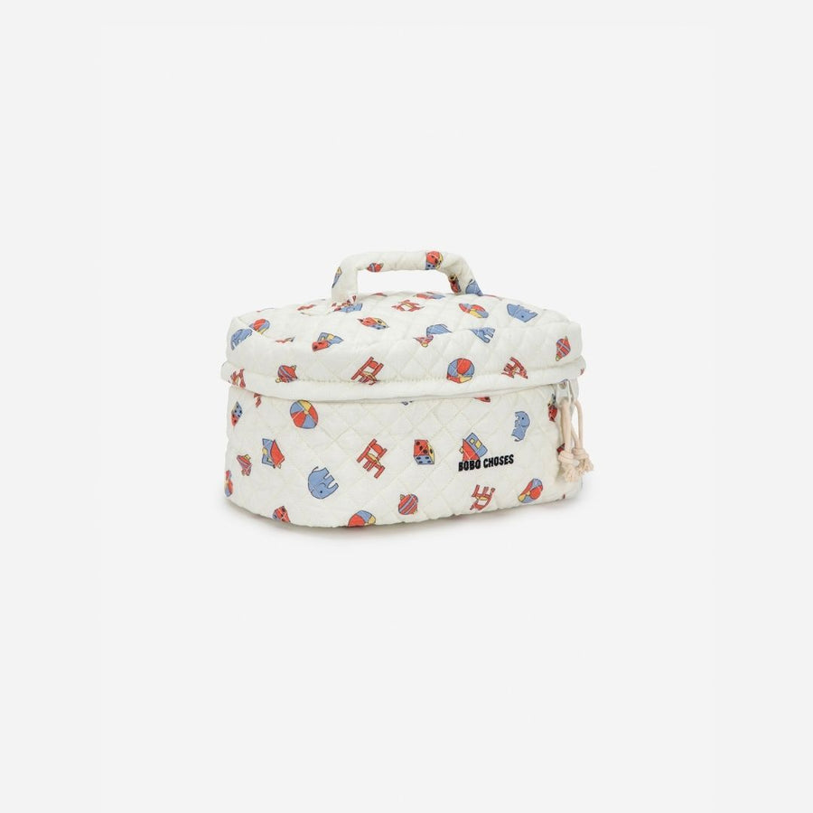 Toys All Over Quilted Pouch - Parkette.