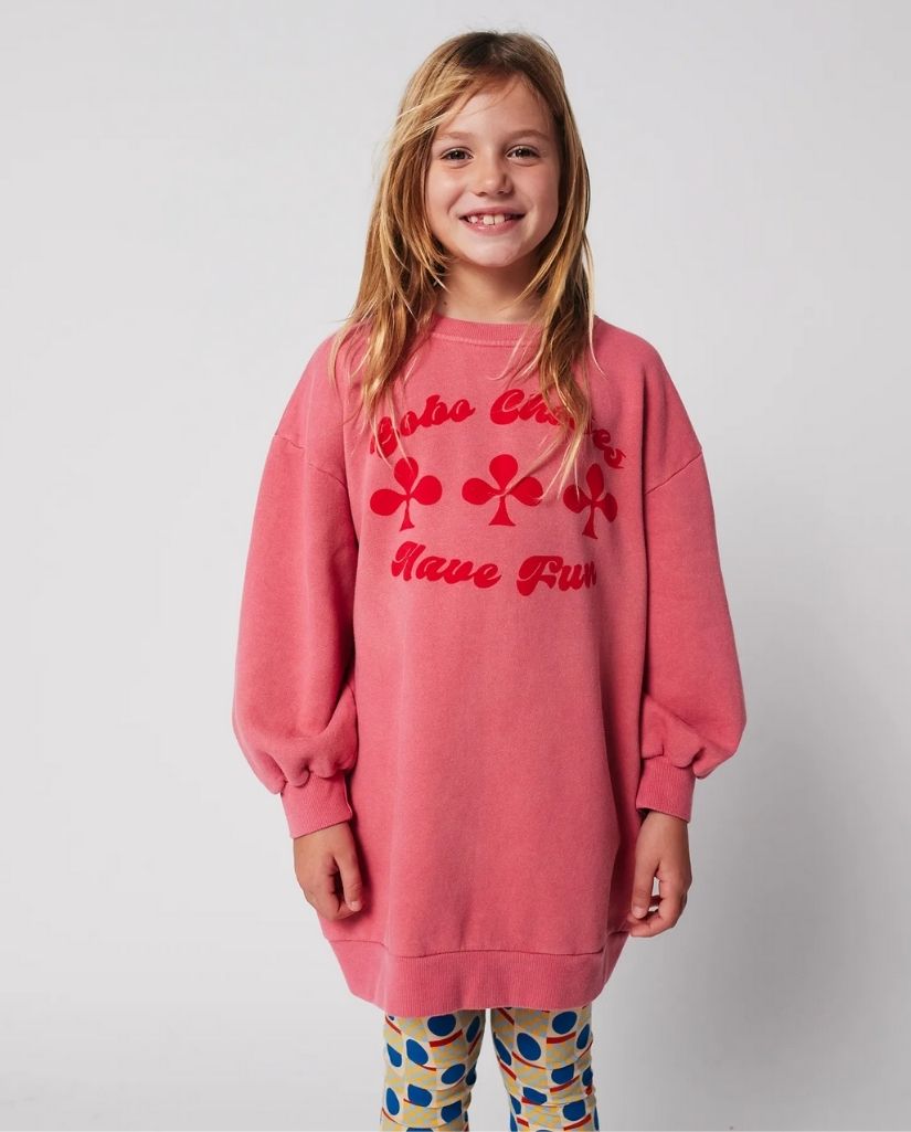 Kids Have Fun Sweatshirt Dress - Parkette.