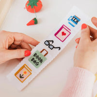 Bookish Counted Cross Stitch Bookmark Kit