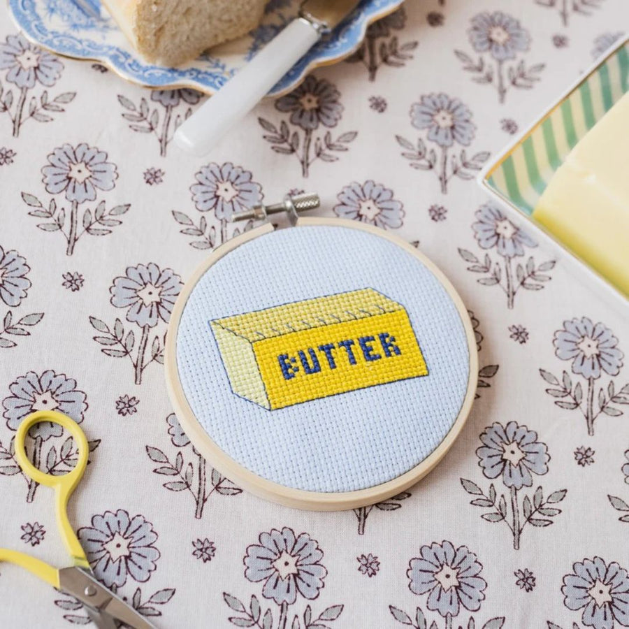 Butter Cross Stitch Kit