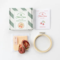 Cherry Cross Stitch Kit for Beginners