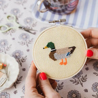 Duck Cross Stitch Kit for Beginners