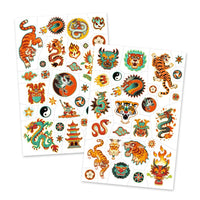 Martial Spirit Temporary Tattoos