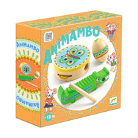 Animambo Percussion Set - Tambourine, Maracas, Guiro - Parkette.
