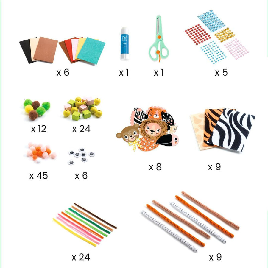 Jungle Animal Creation Box - Parkette.