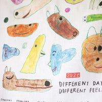 2026 Linen Calendar: Different Day