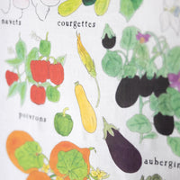 2026 Linen Calendar: Fresh Vegetables