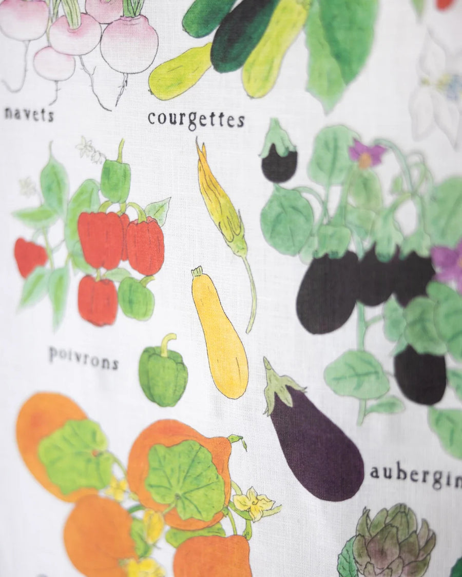 2026 Linen Calendar: Fresh Vegetables