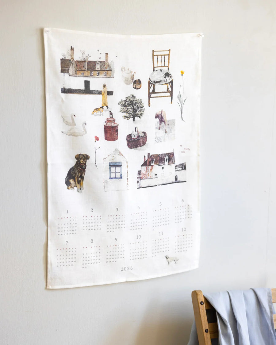 2026 Linen Calendar: My Daily Life