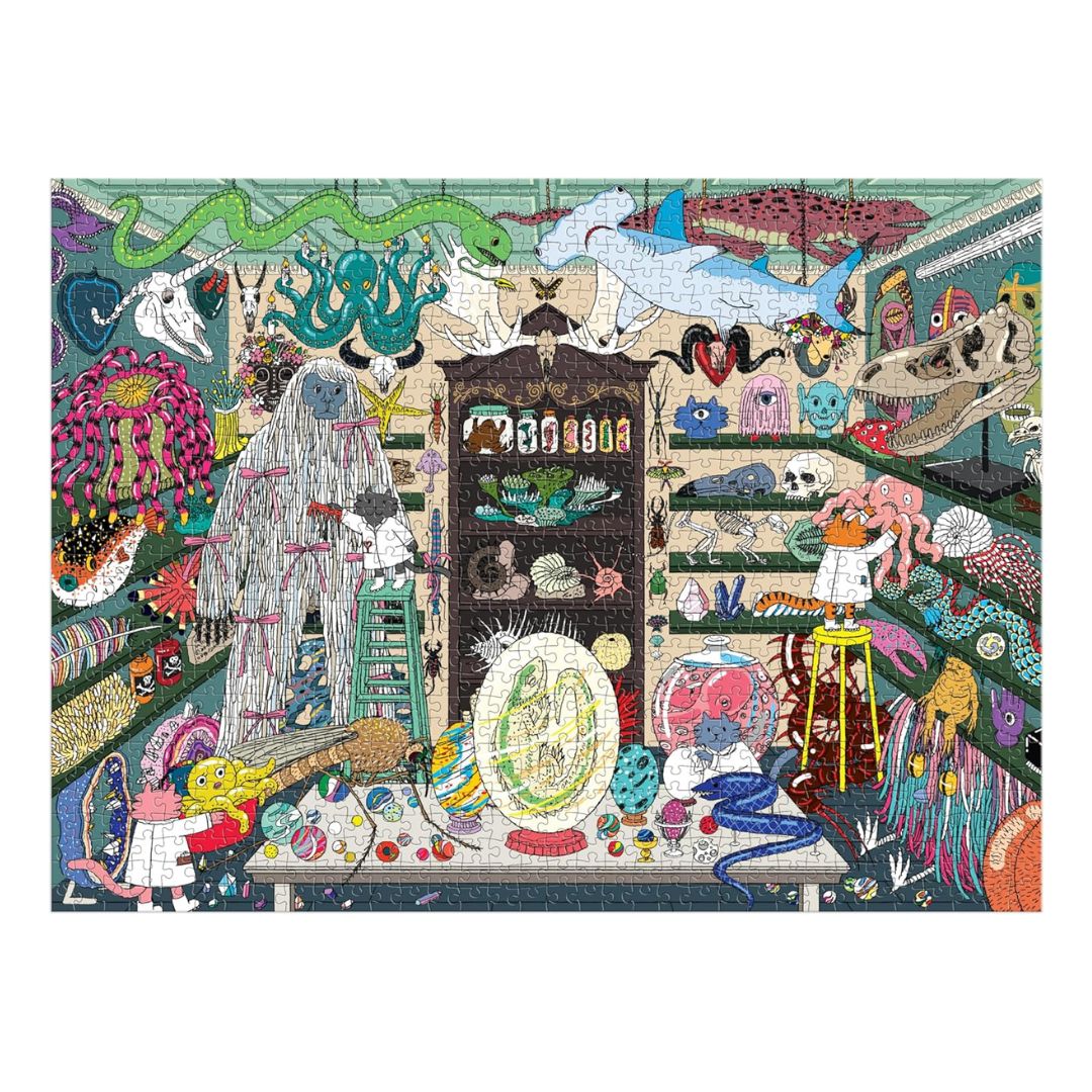 World of Curiosities 1000 Piece Puzzle - Parkette.