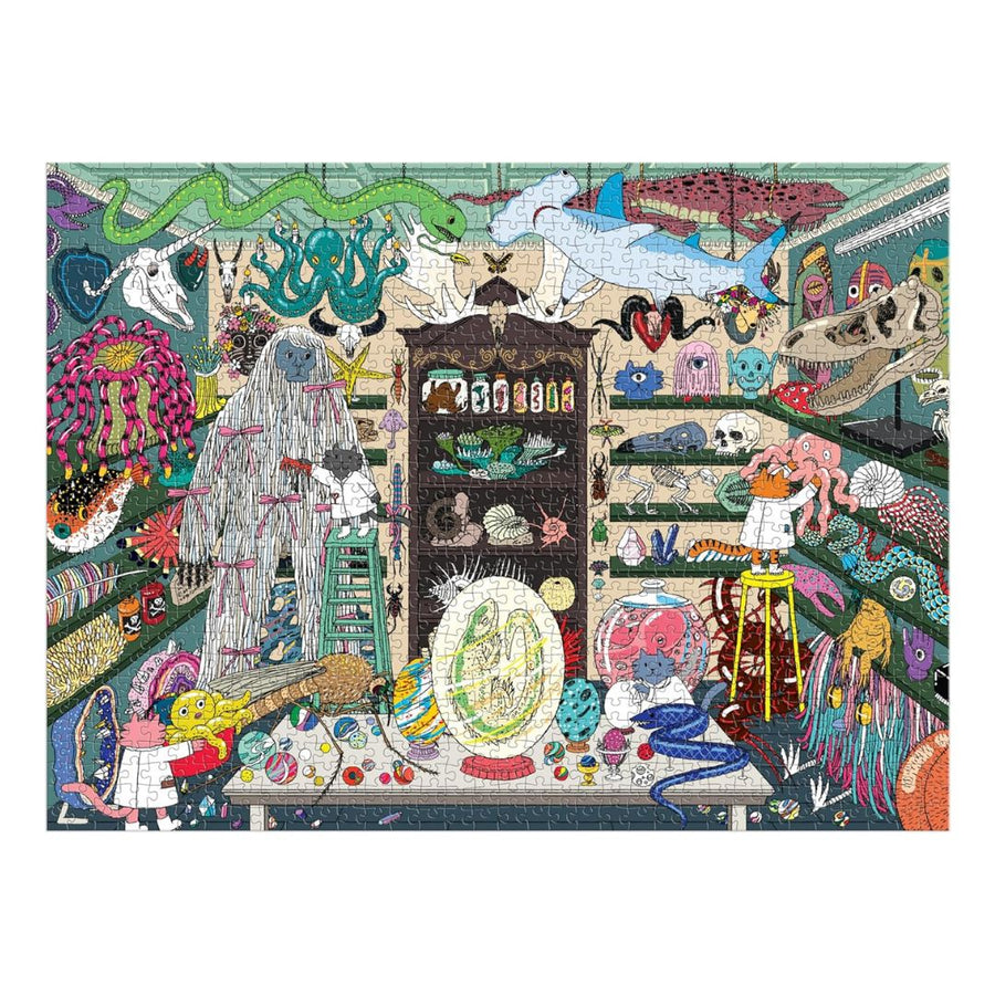 World of Curiosities 1000 Piece Puzzle - Parkette.