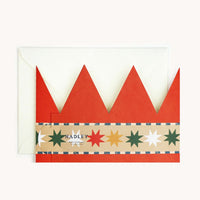 Chief Elf Party Hat Card - Parkette.