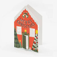 Christmas House Card - Parkette.