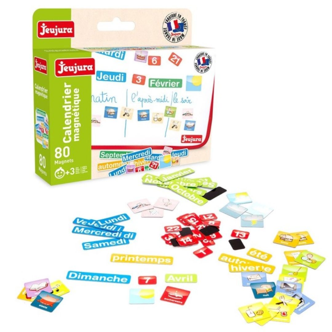 French Language Magnetic Calendar