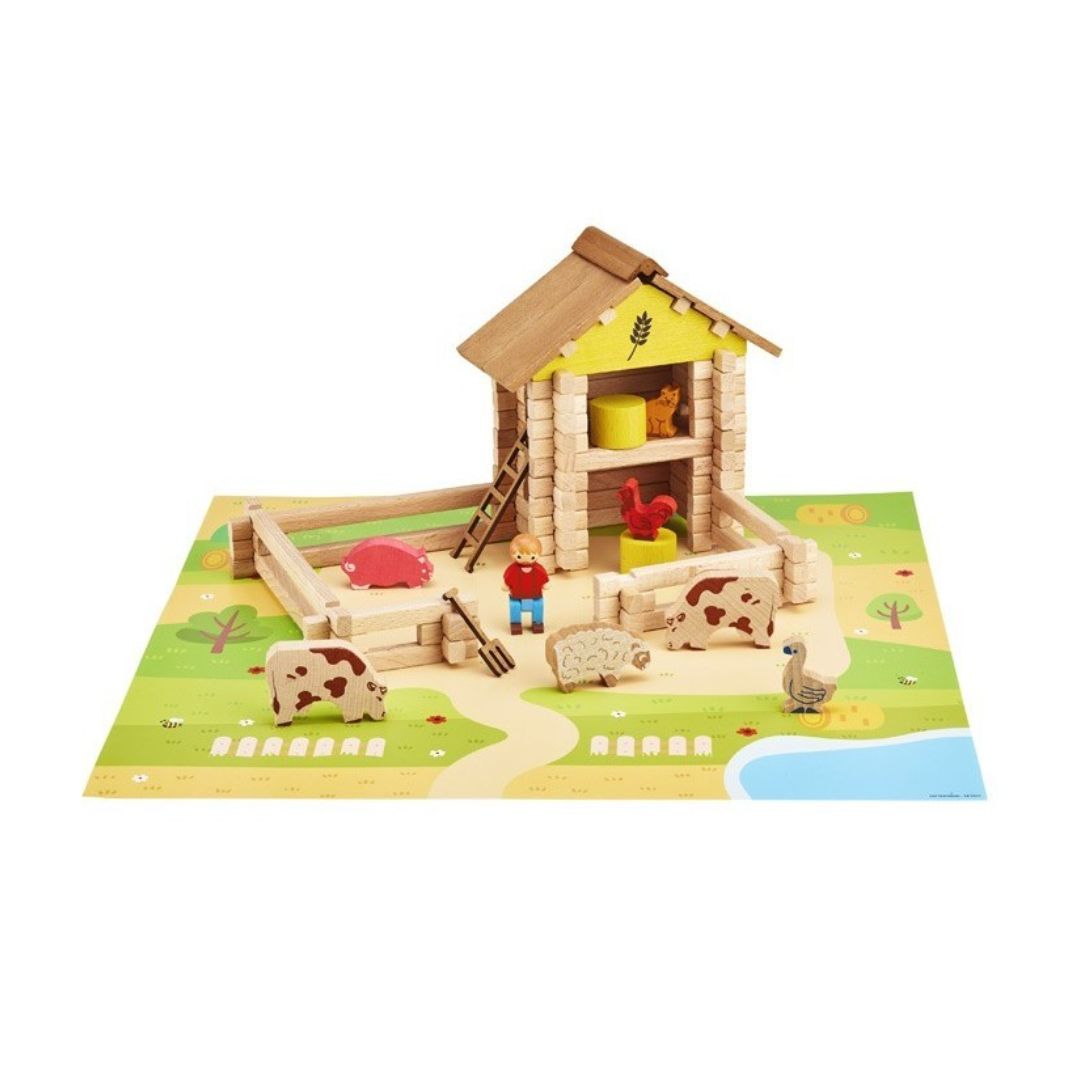 My Wooden Farm - 95 Pieces