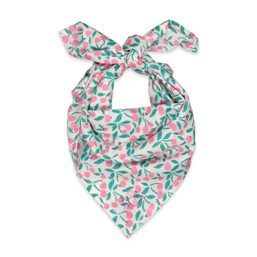 Frida Bandana - Aqua Cherries - Parkette.