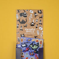 Enchanted World Poster & Stickers