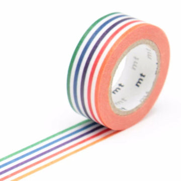 MT for Kids Washi Tape - Colorful Border - Parkette.
