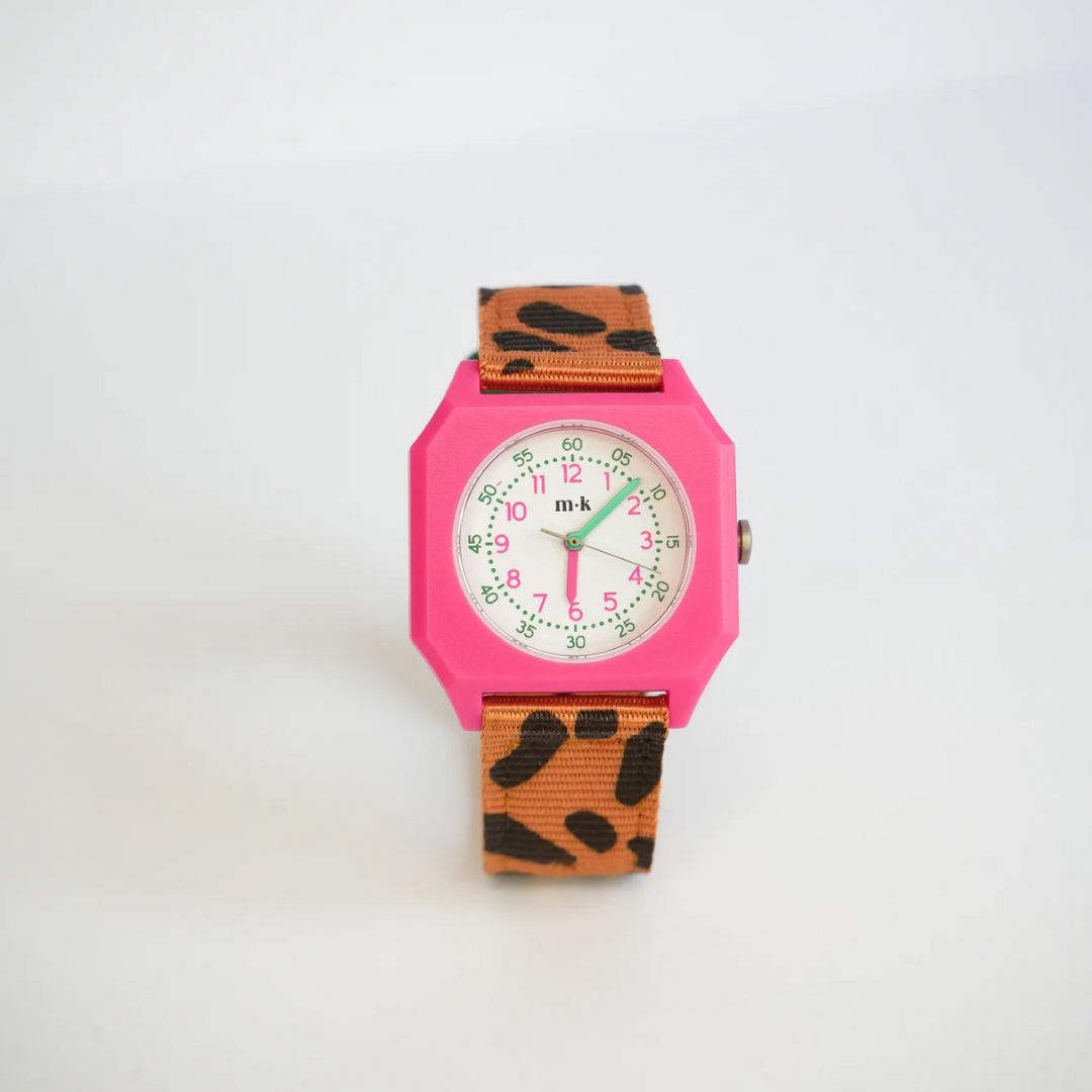 Mini Kyomo x Taxi Brousse Leopard Watch