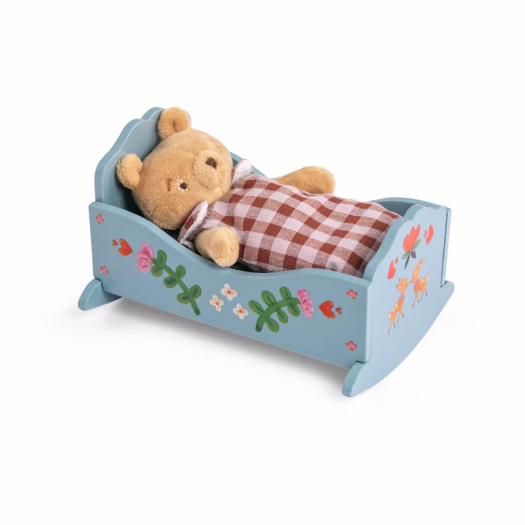 Les Minouchkas Wooden Cradle