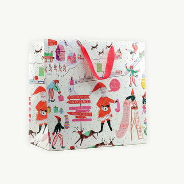 North Pole Headquarters Gift Bag