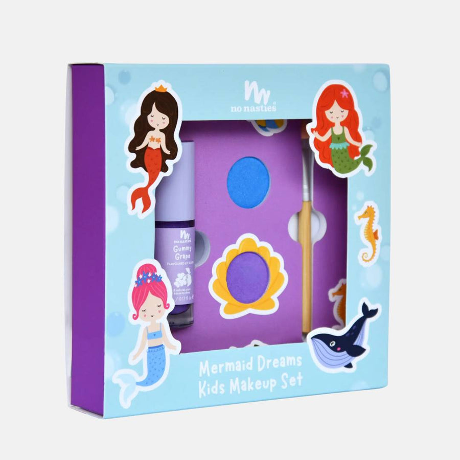 Mermaid Dreams Natural Kids Makeup Gift Set