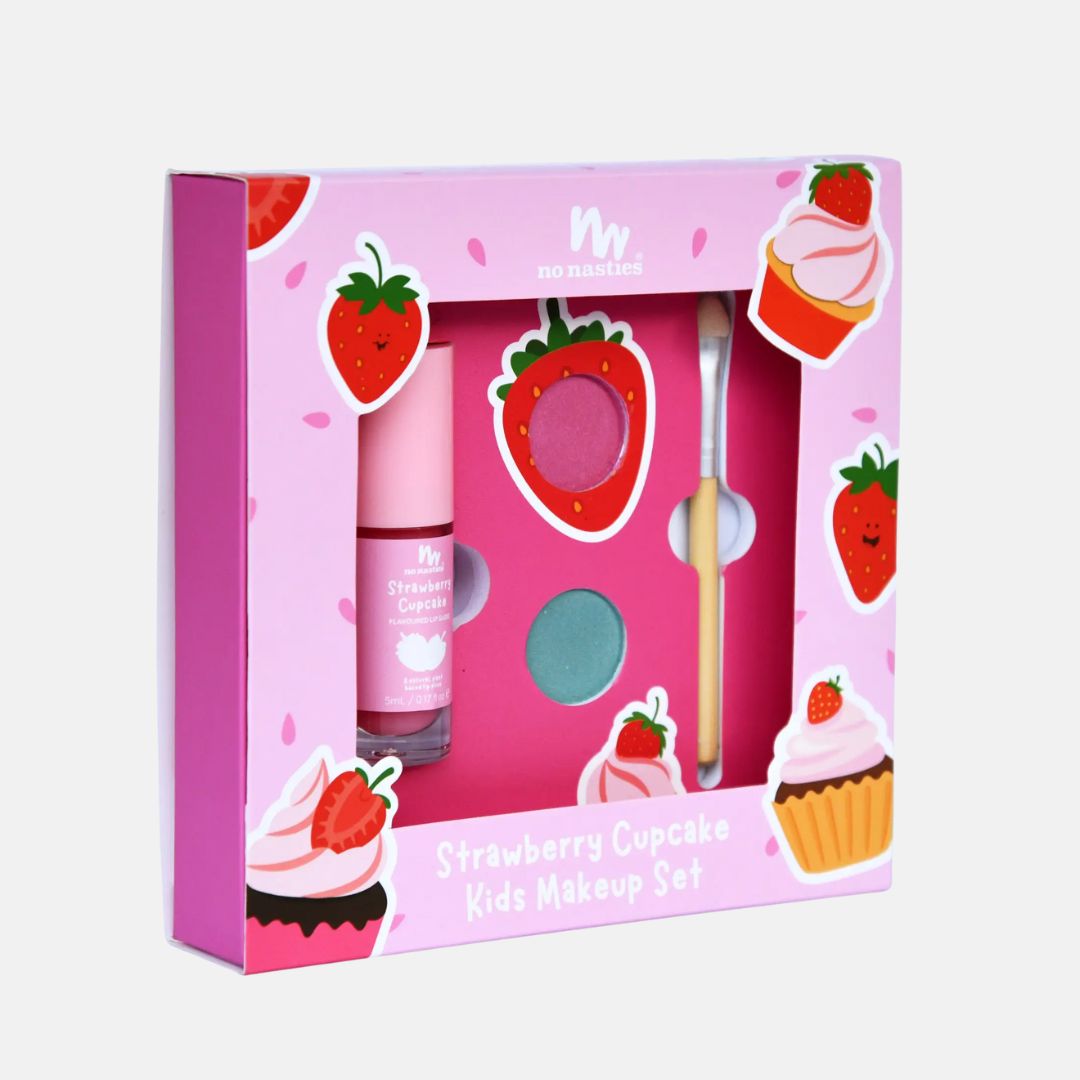 Strawberry Cupcake No Nasties Natural Makeup Gift Set