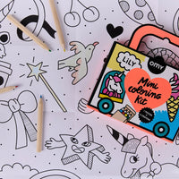 OMY Mini Pocket Colouring Kit - Unicorn