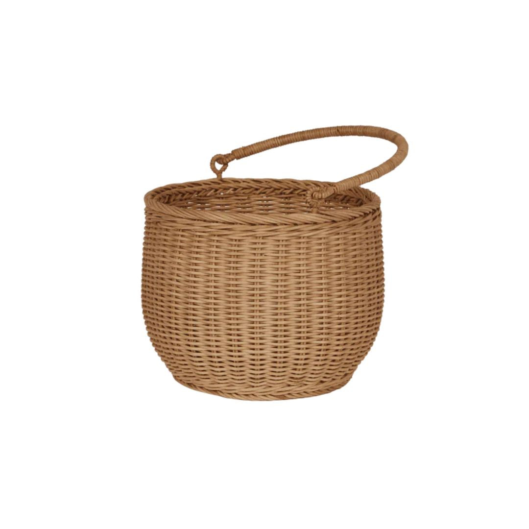 Gathering Basket - Natural - Parkette.