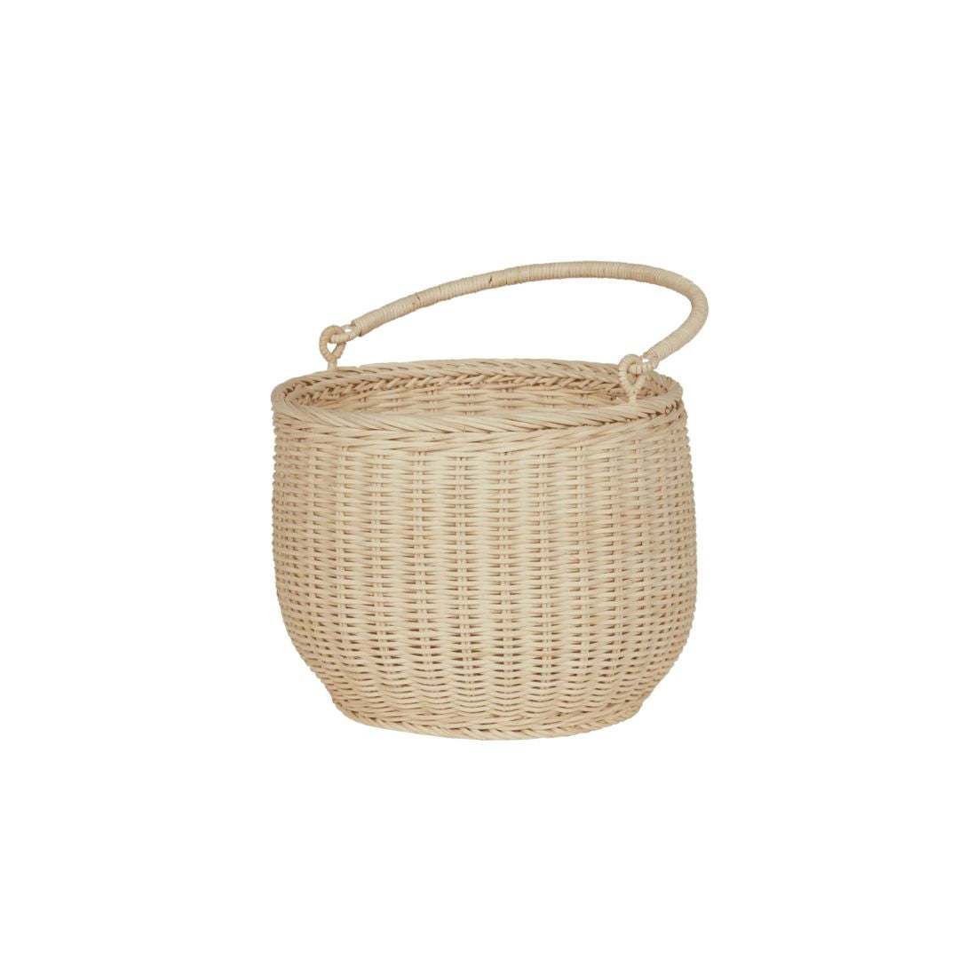 Gathering Basket - Straw - Parkette.