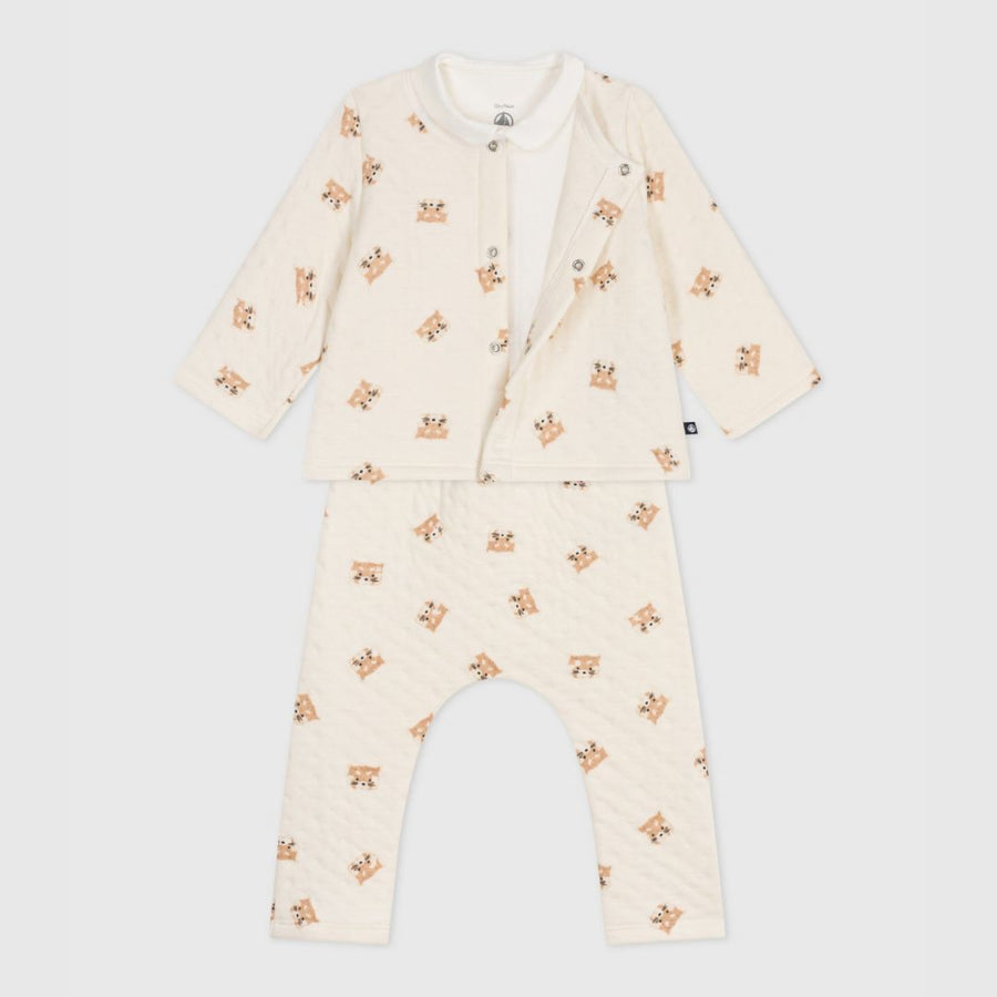 Baby Cotton Red Panda 3 Piece Set - Parkette.