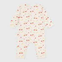 Footless Horses Cotton Baby Sleepsuit - Parkette.