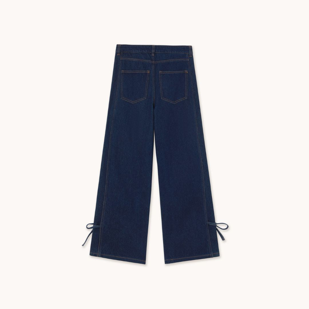 Lace Cutlines Denim