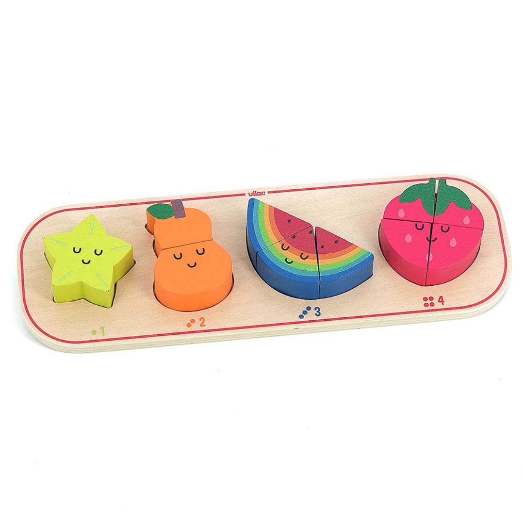 1, 2, 3 and 4 Andy Westface Fruits Early Learning Puzzle - Parkette.