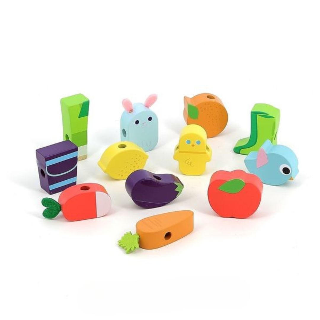 Large Threading Vegetable Garden Bead Set - Parkette.