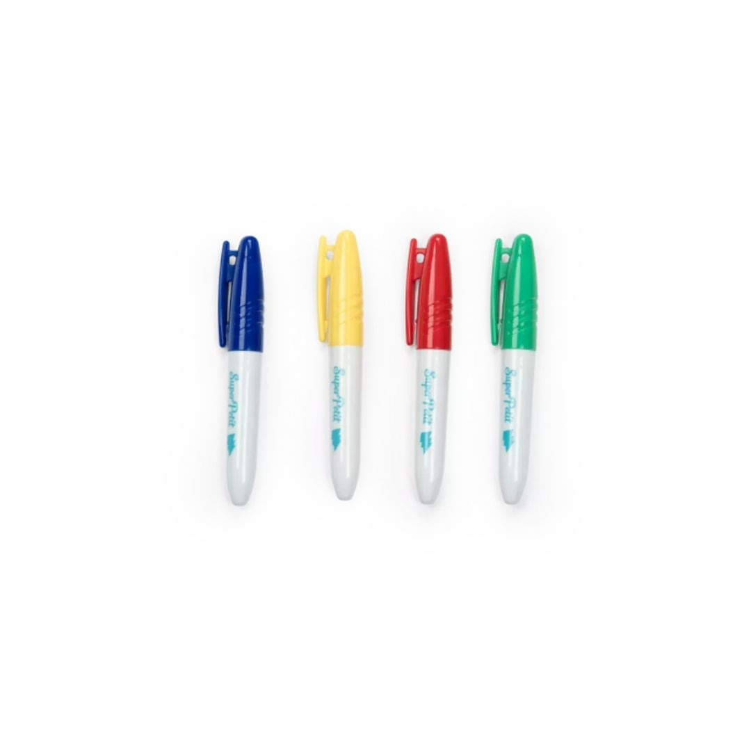 Aujourd'hui C'est Mercredi Mini Silicone Colouring Mat with Pens