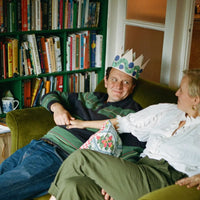 Fantastic Father Party Hat Greeting Card